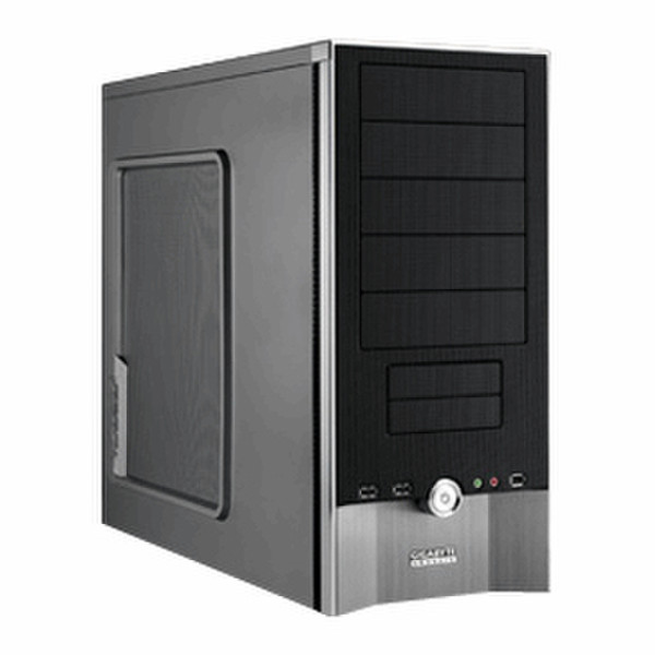 Gigabyte iSolo 210, Grey Midi-Tower Grey computer case