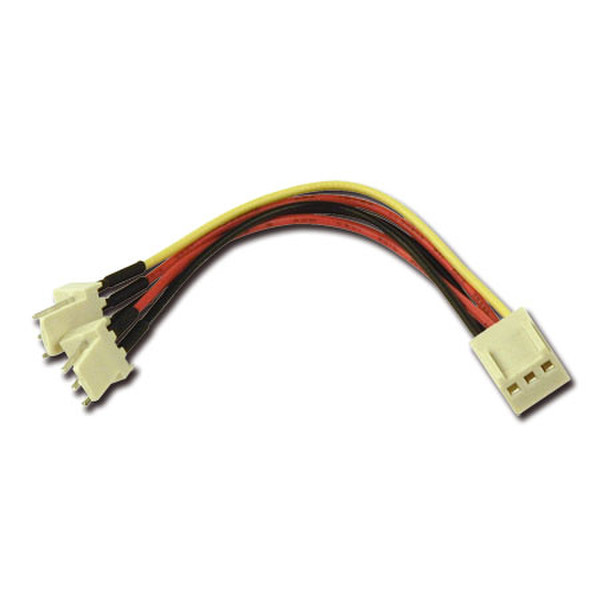 Sharkoon 3-pin Y cable splitter 3 коннектор