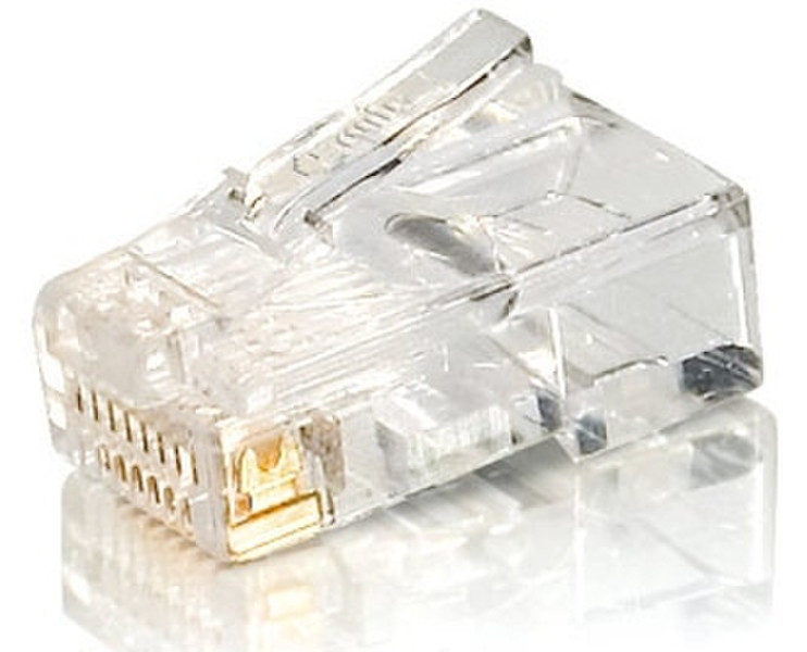 Equip RJ45 Connectors Cat.5e+Cat.6 RJ45 Transparent wire connector