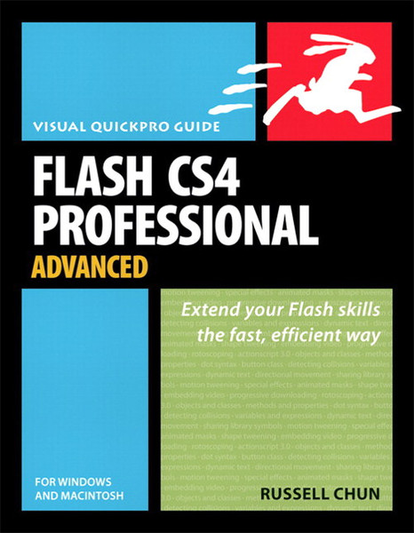 Peachpit Flash CS4 Professional Advanced for Windows and Macintosh: Visual QuickPro Guide 528страниц руководство пользователя для ПО