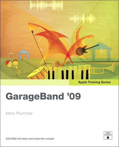 Peachpit Apple Training Series: GarageBand 09 312pages software manual