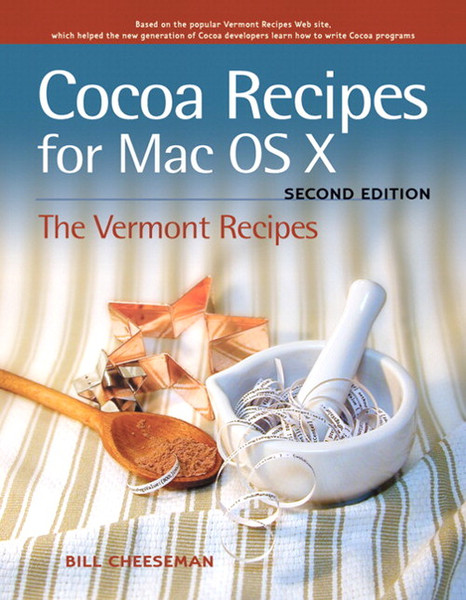 Peachpit Cocoa Recipes for Mac OS X, 2nd Edition 648pages software manual