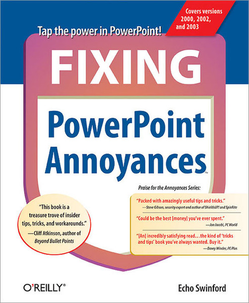 O'Reilly Fixing PowerPoint Annoyances 336pages software manual