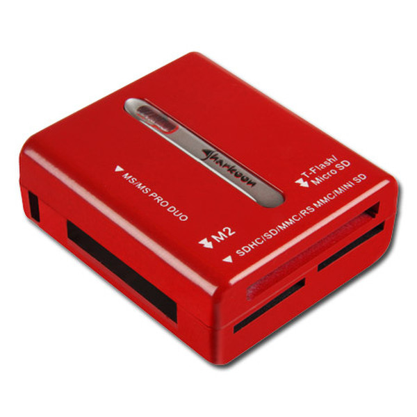 Sharkoon Media Reader S red Красный устройство для чтения карт флэш-памяти