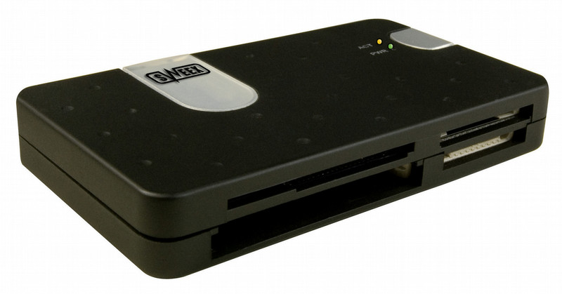 Sweex External Card Reader All-in-1 USB 2.0 USB 2.0 Schwarz Kartenleser