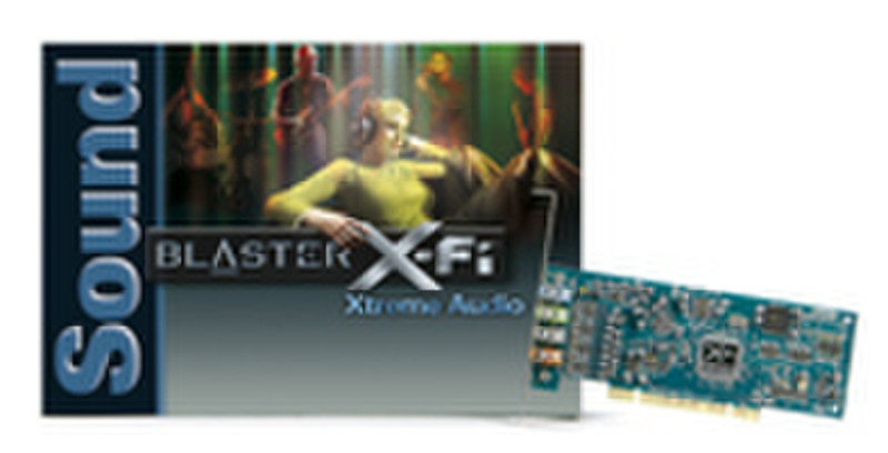 Creative Labs X-Fi Xtreme Audio Internal 7.1channels PCI