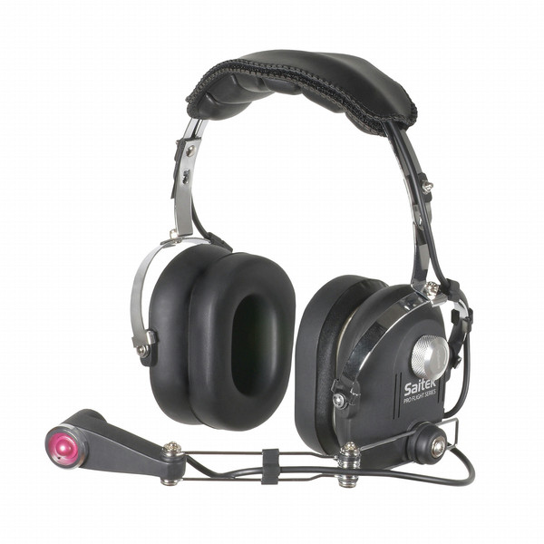 Saitek Pro Flight Headset Binaural Schwarz Headset