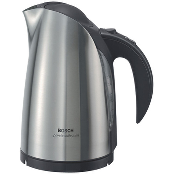 Bosch Private Collection 1.7л 2400Вт Черный, Cеребряный электрический чайник