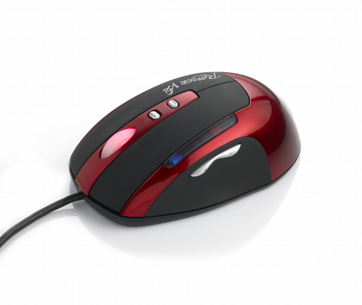 Verbatim Rapier V2 Gaming Laser Mouse USB Лазерный 3200dpi Красный компьютерная мышь