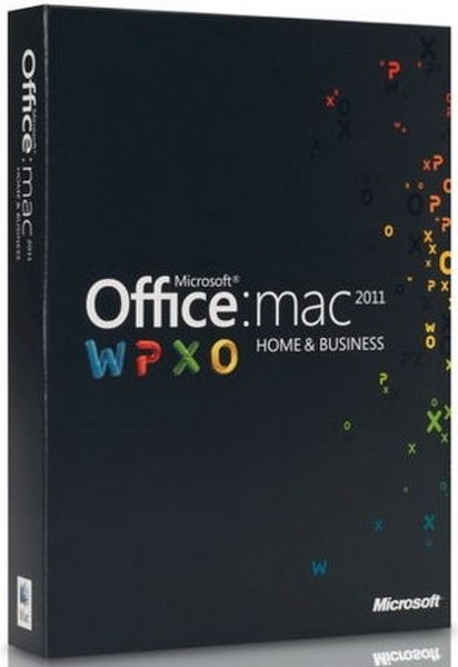 Microsoft Office:mac 2011 Home & Business, 1u, PKC, ESP + PLV Office 2013