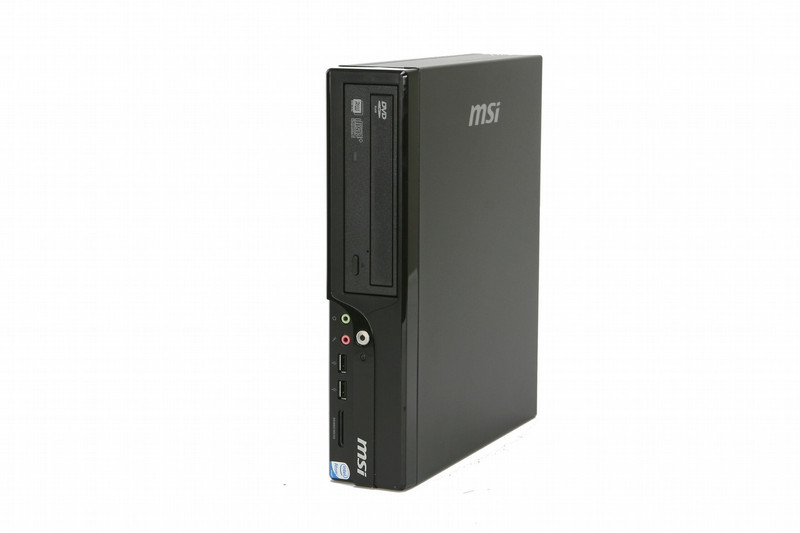 MSI Wind Nettop 120, Black Intel 945GC Express Midi-Tower Черный