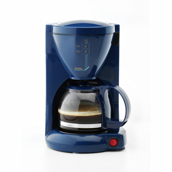 Solac C135AZ Капельная кофеварка 6чашек Синий кофеварка