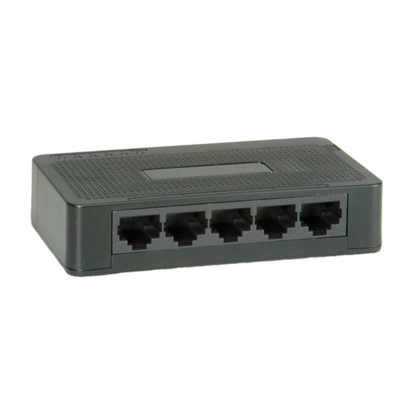 Value Fast Ethernet Switch, 5 Ports, Desktop