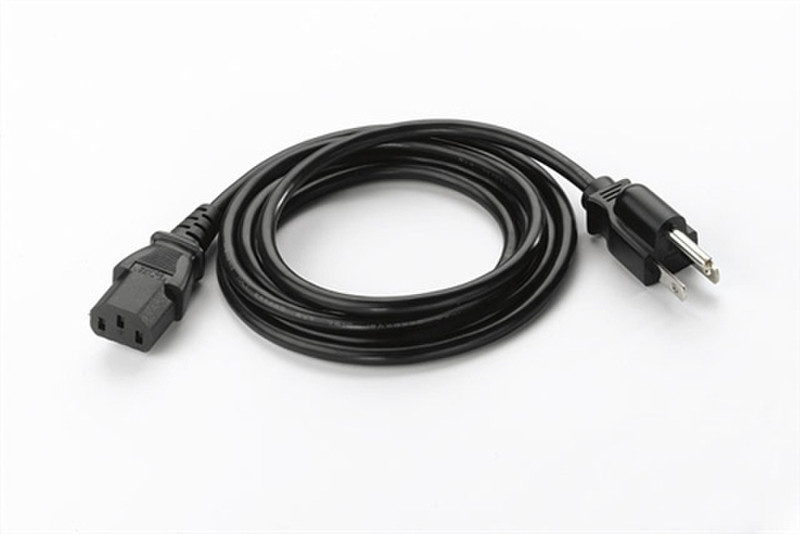 Zebra 50-16000-221R 1.8m NEMA 5-15P Black power cable