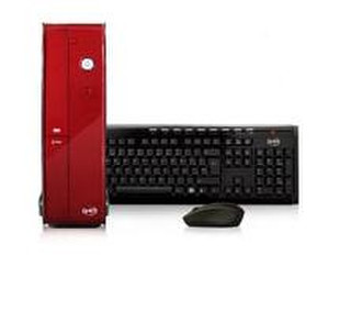 Ghia PCGHIA-1533 1.6GHz E-350 SFF Red PC PC