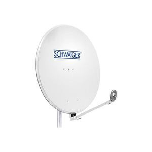 Schwaiger SPI710.0 White satellite antenna