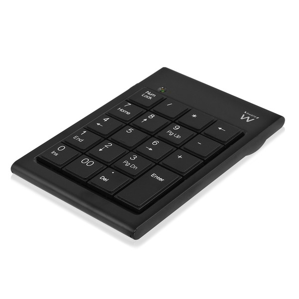 Ewent EW3102 ПК/сервер USB Черный цифровая клавиатура