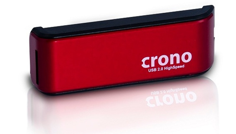 Crono CR709R USB 2.0 Красный устройство для чтения карт флэш-памяти
