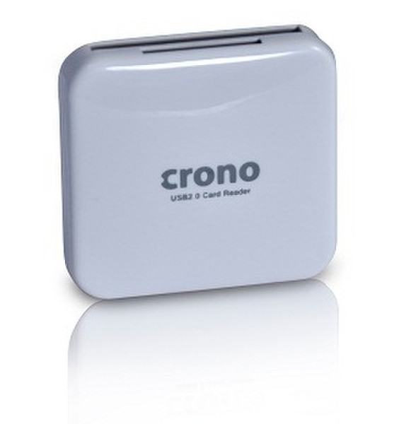 Crono CR724W USB 2.0 Белый устройство для чтения карт флэш-памяти