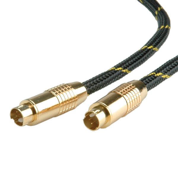 ROLINE GOLD S-Video Kabel, Stecker / Stecker 2,5m