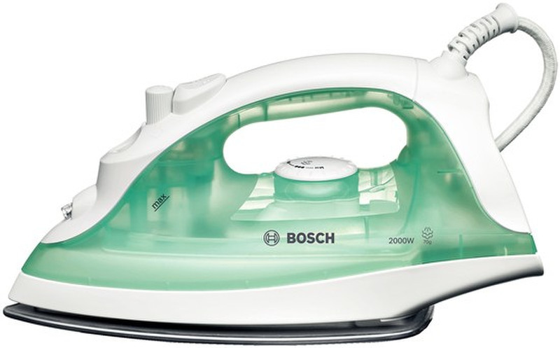 Bosch TDA2301GB Steam iron Stainless Steel soleplate 2000W Green,White iron