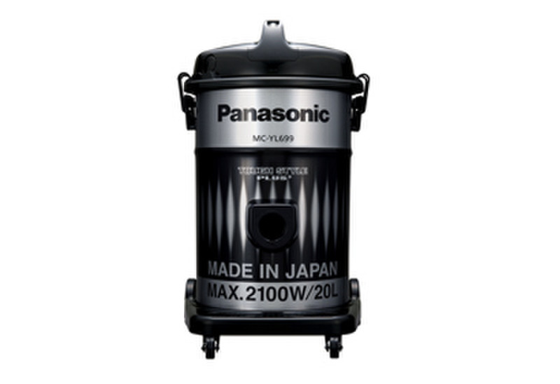 Panasonic MC-YL699 Trommel-Vakuum 20l 2100W Schwarz, Silber Staubsauger