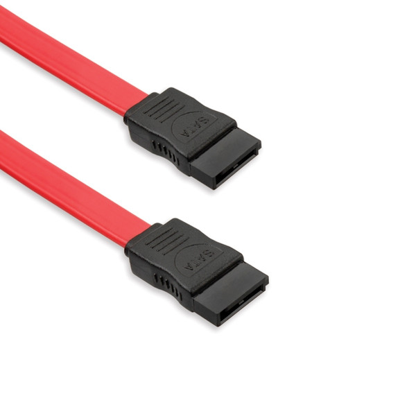 Vultech SATA 0.5 M-M 0.5m SATA 7-pin SATA 7-pin Schwarz, Rot SATA-Kabel