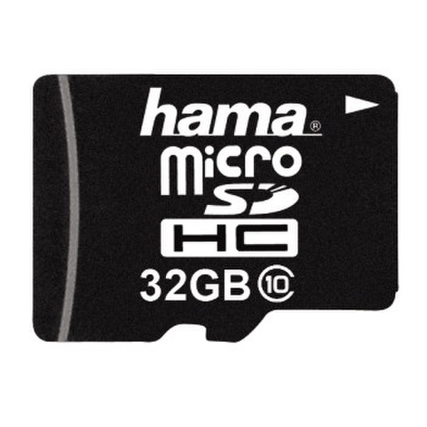 Hama microSDHC 32GB 32ГБ MicroSDHC Class 10 карта памяти