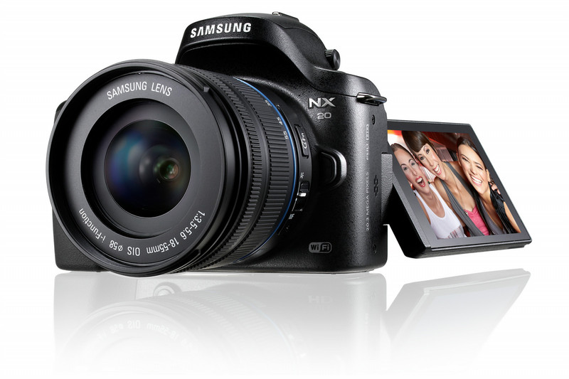 Samsung NX 20 20.3MP CMOS 5472 x 3648pixels Black