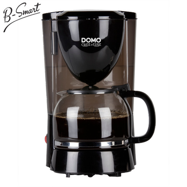 Domo DO433K Filterkaffeemaschine 1.5l 12Tassen Schwarz Kaffeemaschine