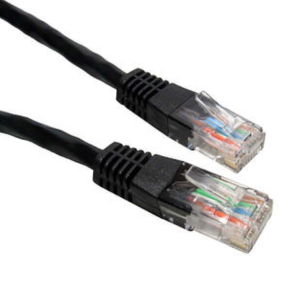 SST Cat6, 5ft. 1.5m Cat6 U/UTP (UTP) Black