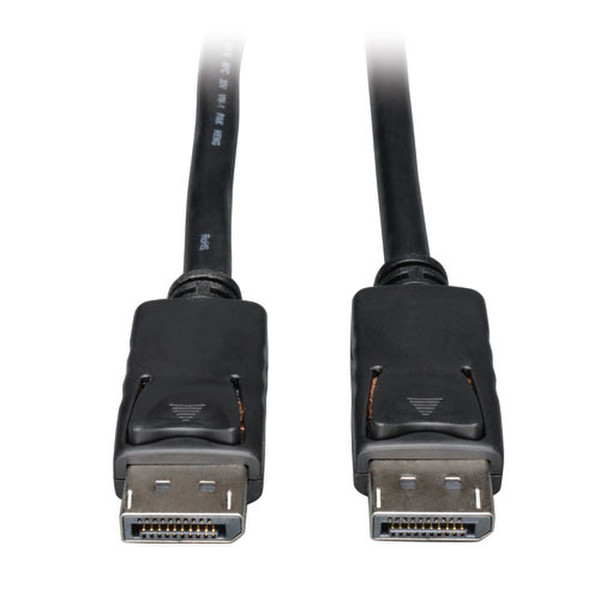 Tripp Lite DisplayPort Monitor Digital Video Audio Cable with Latches (M/M) 15.24 m (50-ft.)