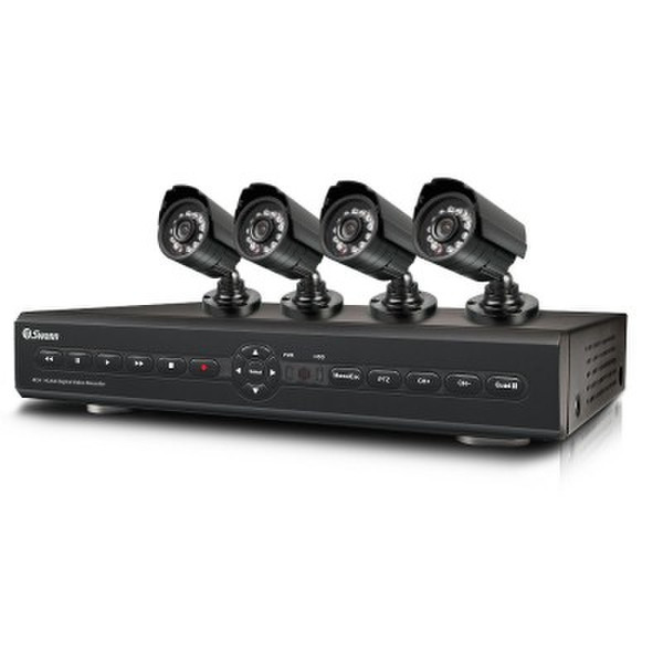 Swann DVR4-2550 Indoor & outdoor Black