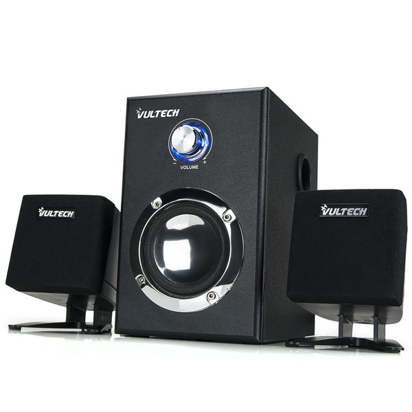 Vultech SP-2006 2.1 20W Schwarz Lautsprecherset