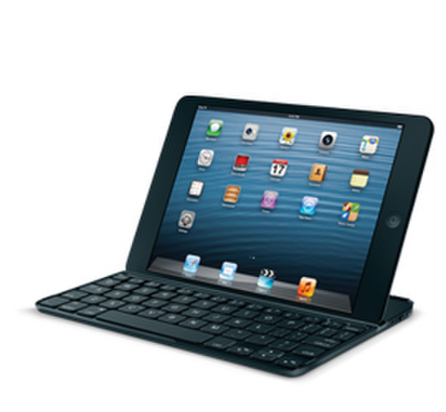 Logitech Ultra Thin Keyboard mini Bluetooth QWERTY Пан-нордический Черный