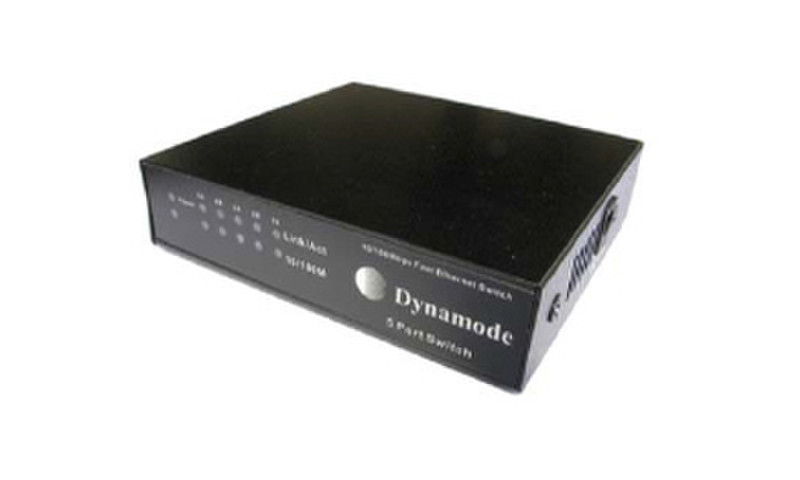 Dynamode SW50010-M Управляемый Черный сетевой коммутатор