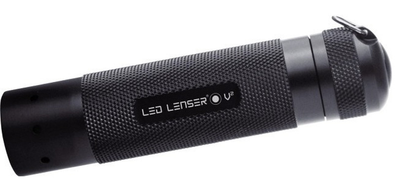 Led Lenser V2 Hand flashlight LED Black