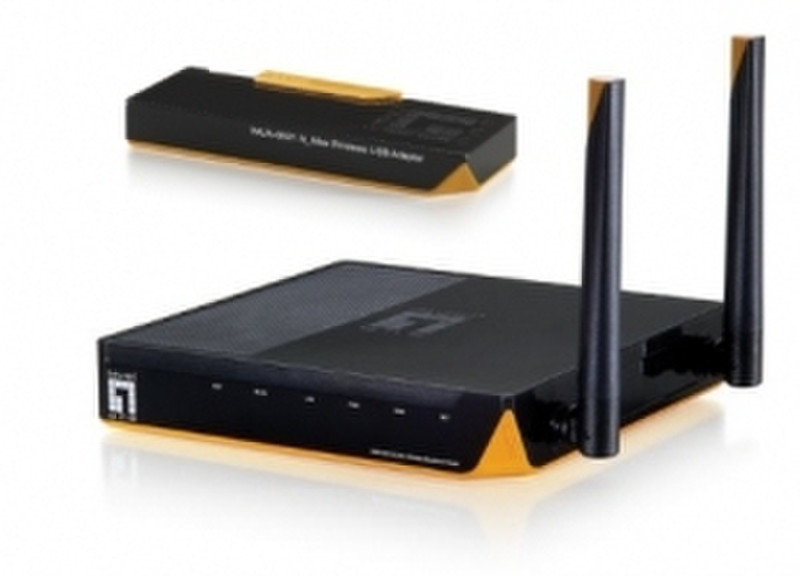 LevelOne WSK-3000 Black wireless router