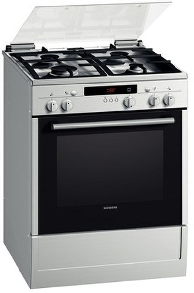 Siemens HP243527M Freistehend Gas hob Schwarz, Weiß Küchenherd