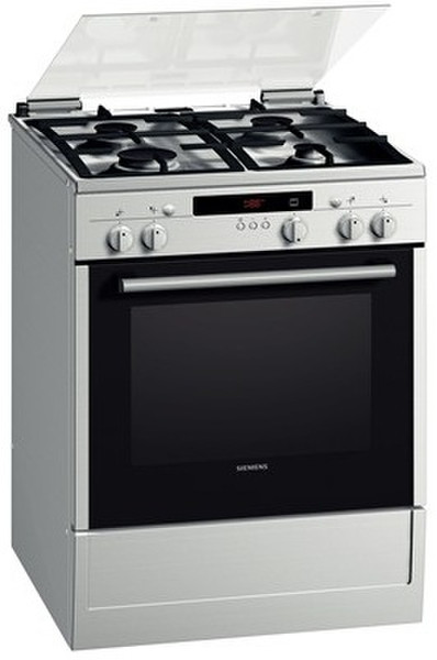 Siemens HP243525M Freistehend Gas hob Schwarz, Weiß Küchenherd