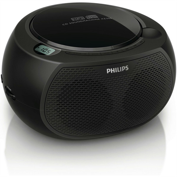 Philips AZ380/93 Portable CD player Черный CD-плеер