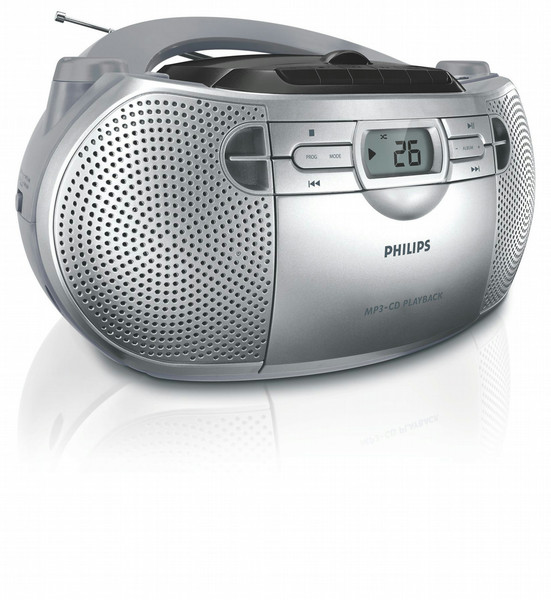 Philips AZ1047/61 Portable CD player Cеребряный CD-плеер