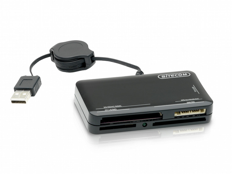Sitecom MD-018 Черный устройство для чтения карт флэш-памяти