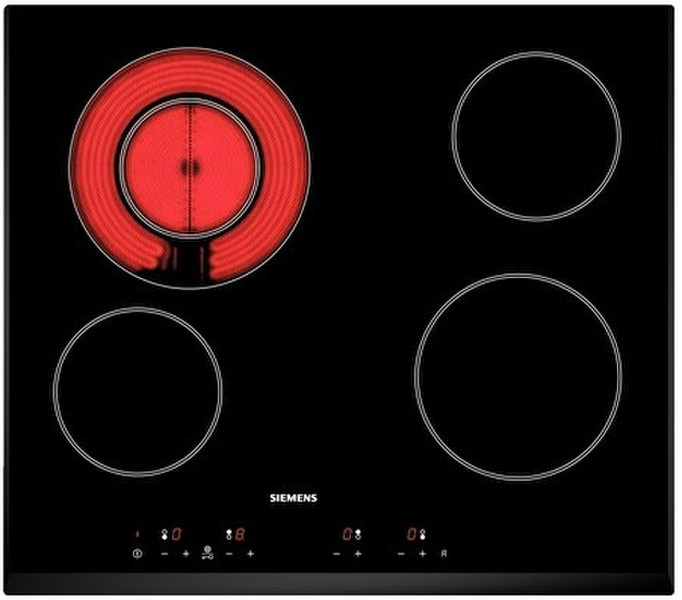 Siemens ET651EF11Q Eingebaut Ceramic hob Schwarz Kochfeld