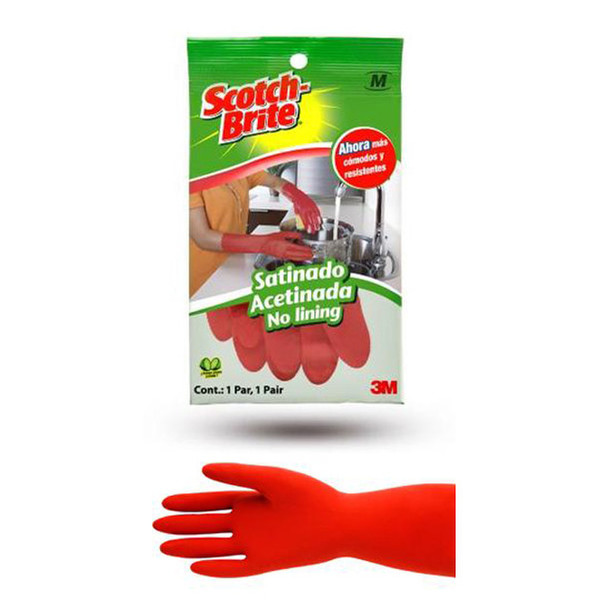 3M 7501023107835 Red protective glove