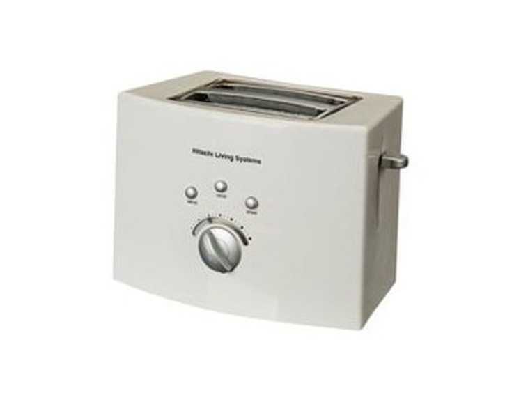 Hitachi HTO-E10 2slice(s) 860W White toaster