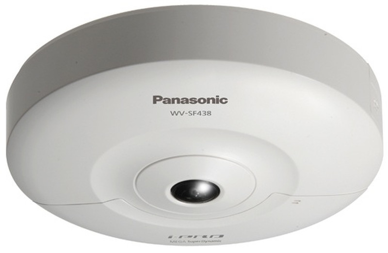 Panasonic WV-SF438E IP security camera Для помещений Dome Белый камера видеонаблюдения