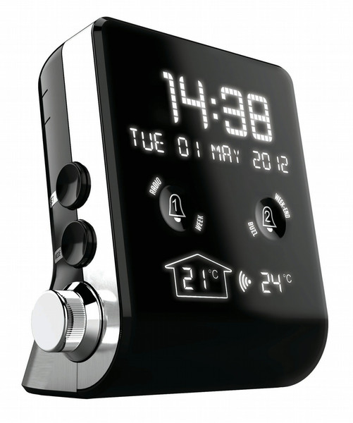 Thomson CT390 Часы Цифровой Черный радиоприемник