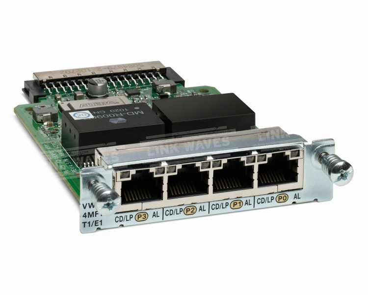 Cisco VWIC3-4MFT-T1-E1 модуль сети телефонной связи