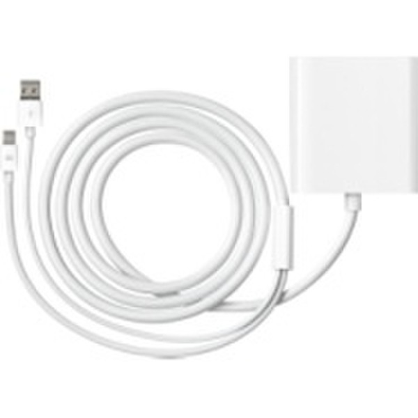 Apple MB571Z/A Mini DisplayPort, USB DVI-D, USB Белый кабельный разъем/переходник